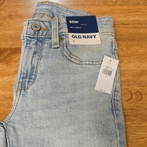 Boys Old Navy Slim Fit Denim Jeans in Light Blue